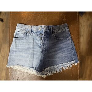Pacsun Vintage 2 Tone High Rise Denim Shorts Sz 27